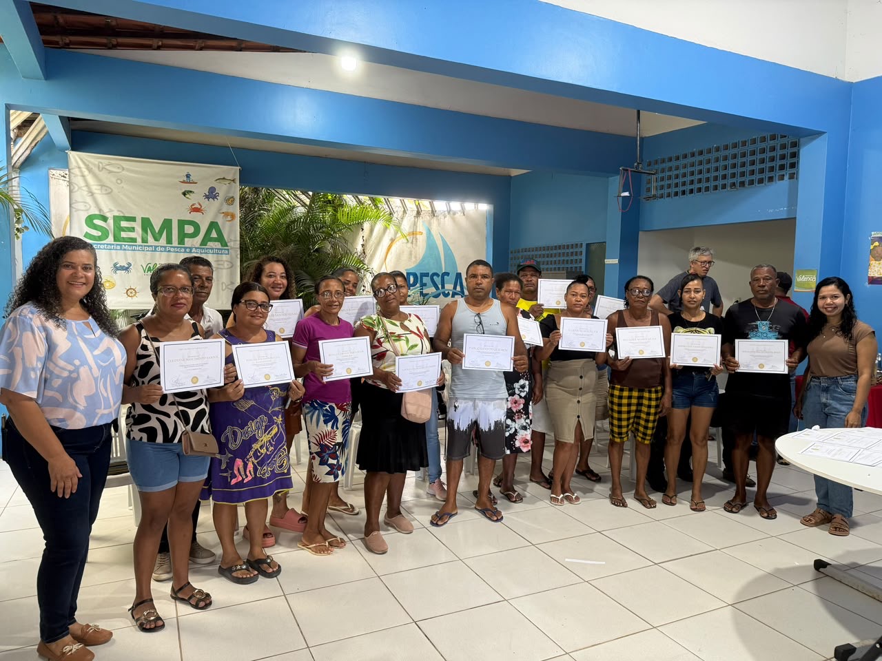 Aquicultores de Valença recebem registros e licenças para ampliar produção
