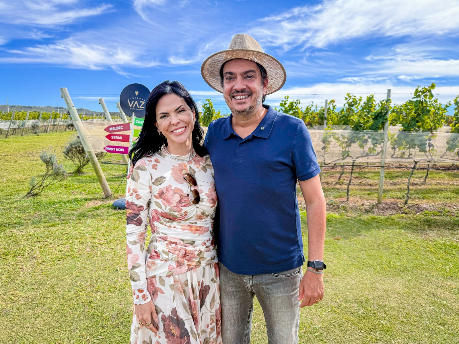 Autor da lei que tornou Morro do Chapéu a Capital do Vinho, Pedro Tavares prestigia vindima e reforça parceria com prefeita Juliana Araújo