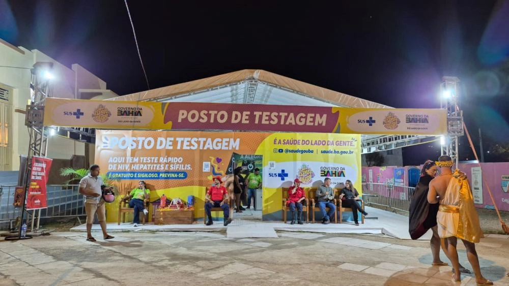 Brumado registra alta procura por testagem de HIV e sífilis no Carnaval