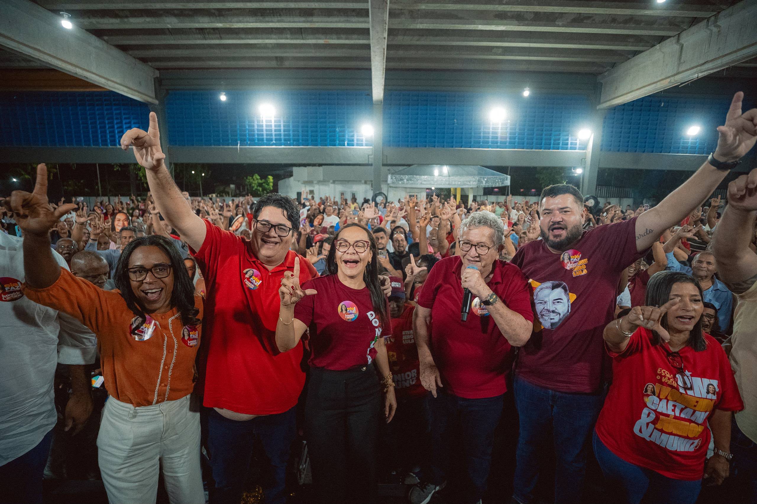 Caetano reúne lideranças e reforça apoio a Ivoneide, Tagner e Júnior Muniz