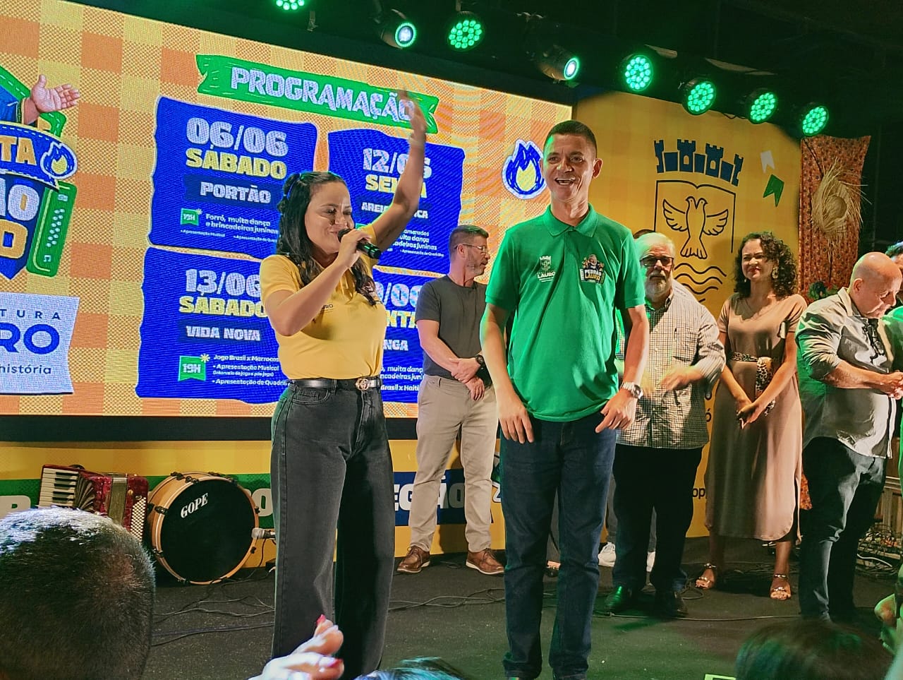 Débora Régis projeta arrecadação recorde e anuncia Thalles, Solange Almeida e Flávio José no Pedrão 2026