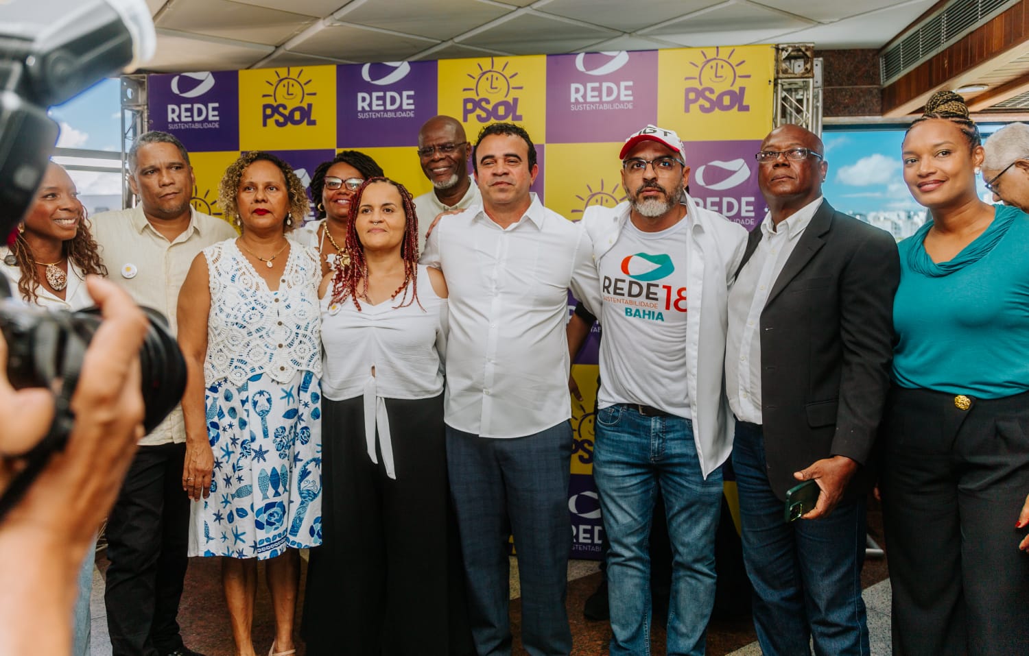 Federação PSOL-REDE registra chapa majoritária com o maior número de mulheres das eleições da Bahia em 2026