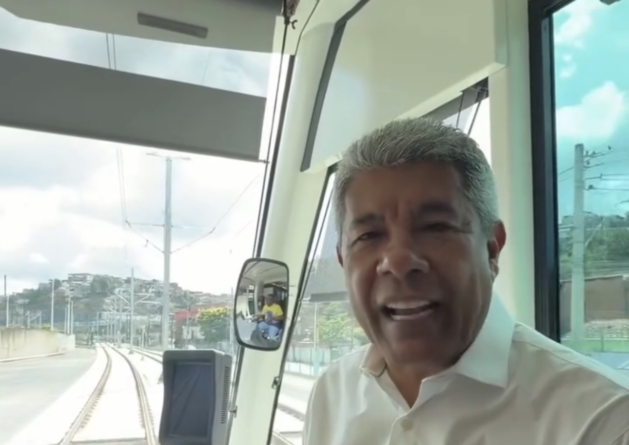 “Foi coisa de verdade, vamos entregar esse VLT até Piatã”, afirma Jerônimo