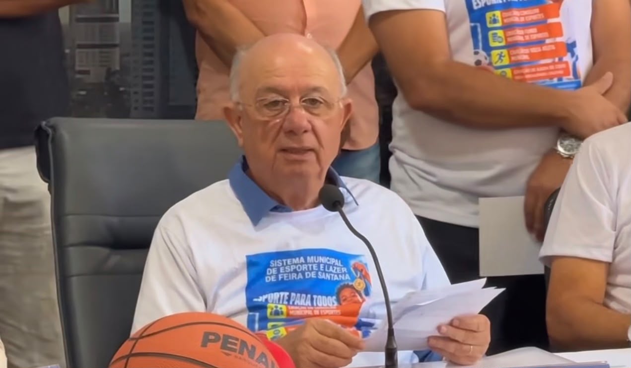 "Hoje apresentamos e assinamos o Programa Esporte Para Todos", anuncia José Ronaldo sobre novas diretrizes de incentivo ao esporte em Feira de Santana