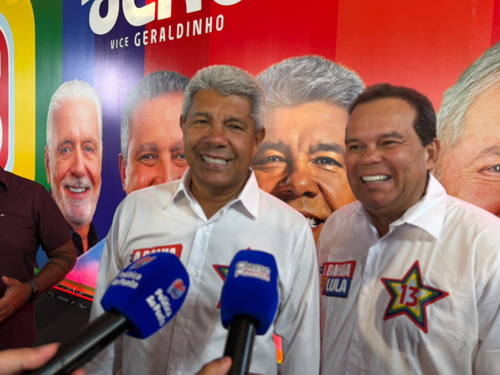 Jerônimo Rodrigues quer ampliar votação de Lula na Bahia e cita meta de 75%