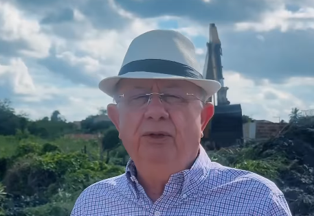 José Ronaldo acompanha início das obras de urbanização na Lagoa do Chico Maia