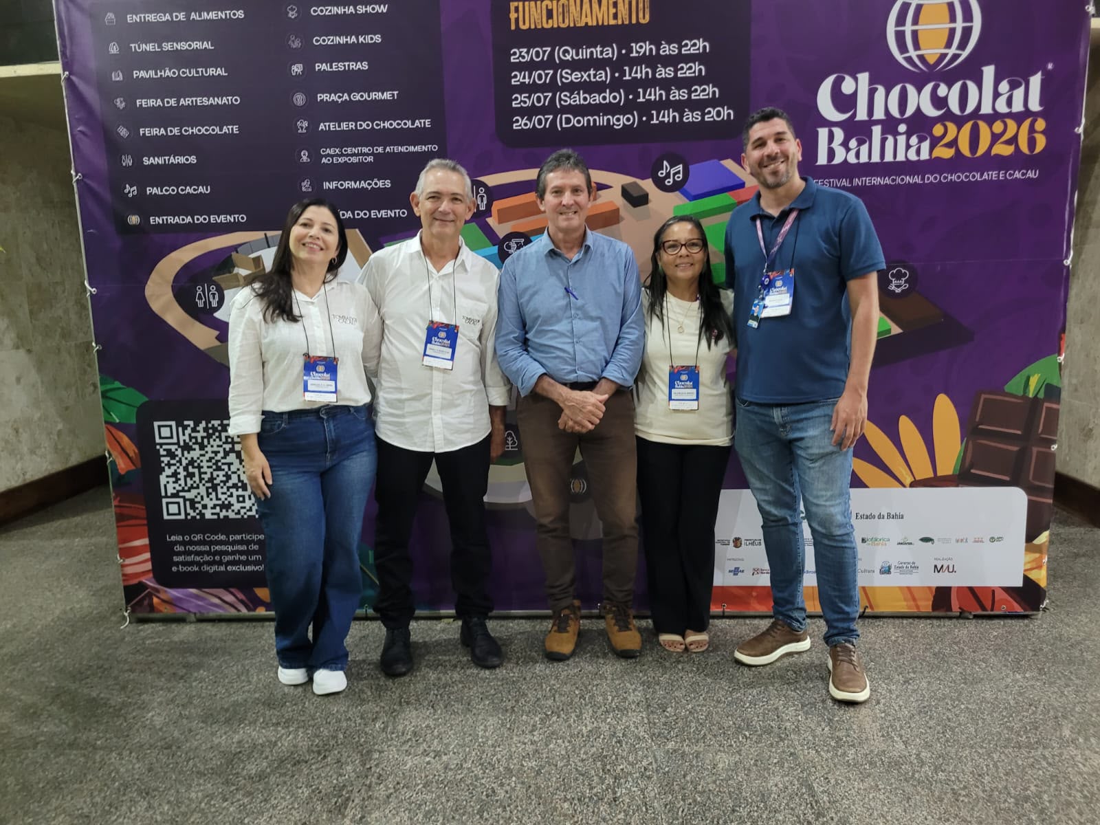 Marcas de Valença ganham destaque no Festival Internacional do Chocolate e Cacau