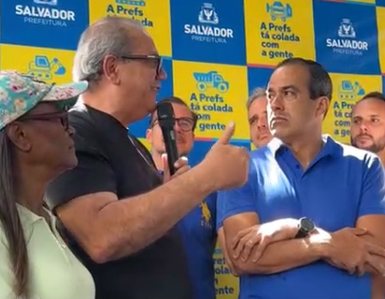 Muniz reforça apoio a Bruno Reis: “Estou com você e com seu time todo”