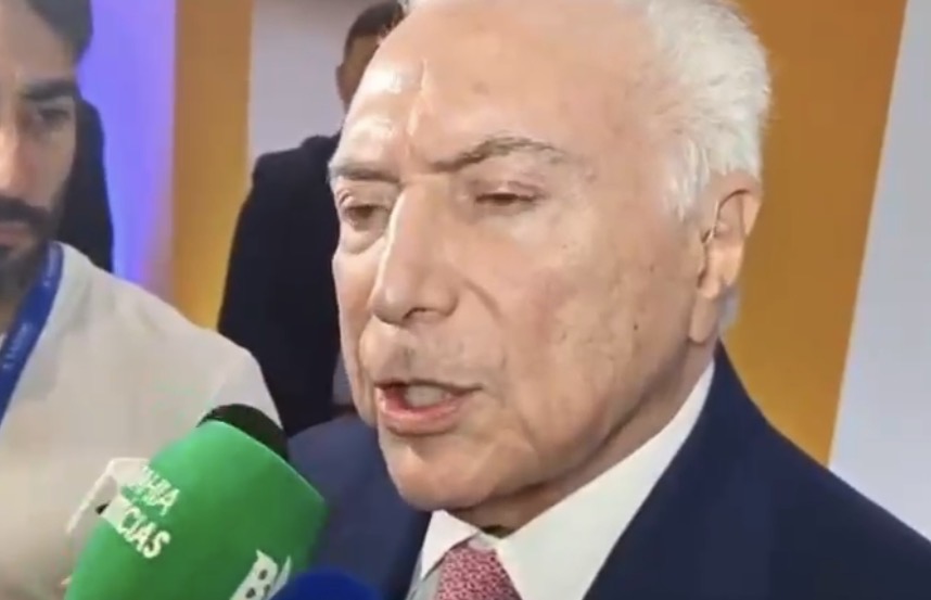 “Não houve nenhuma conversa de natureza política”, diz Temer sobre jantar com Caiado