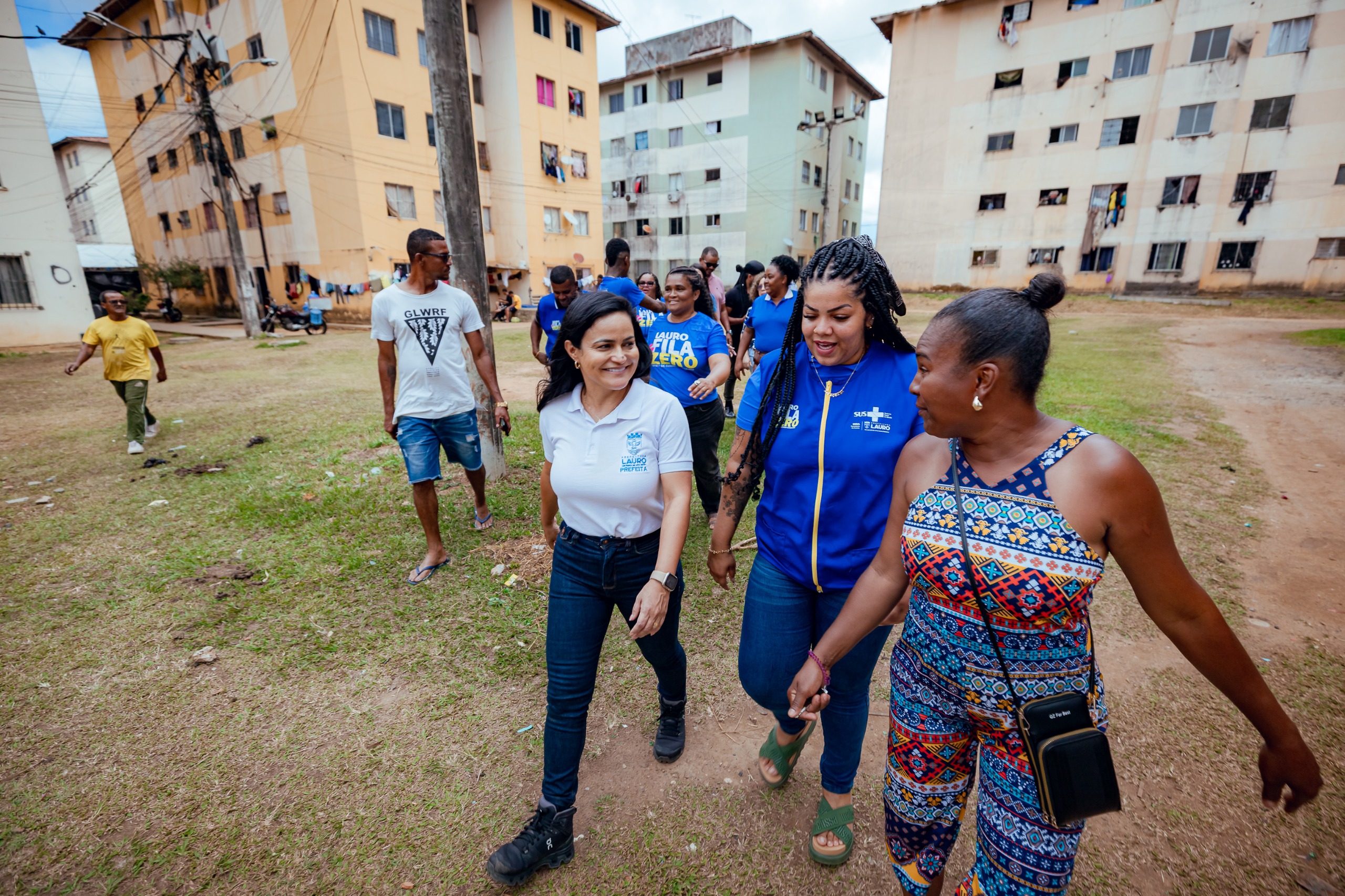 "Nosso compromisso é cuidar das pessoas e garantir mais saúde, lazer e qualidade de vida para cada morador”, diz Débora Régis