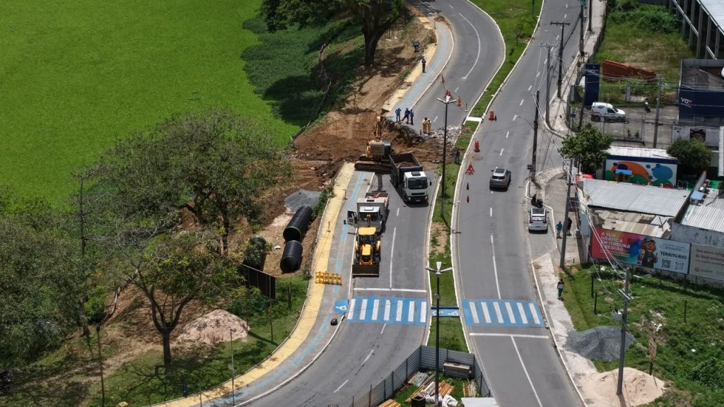 Prefeitura de Itabuna inicia obra de drenagem próximo à Ponte Francisco Lacerda
