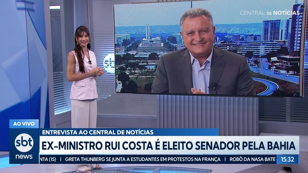 Rui Costa afirma que candidatura de Flávio Bolsonaro gera insegurança sobre direitos sociais e economia