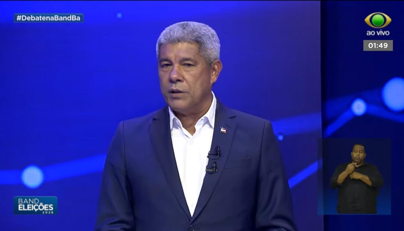 “Vocês são negacionistas”, dispara Jerônimo contra ACM Neto e lista obras no primeiro debate da Bahia